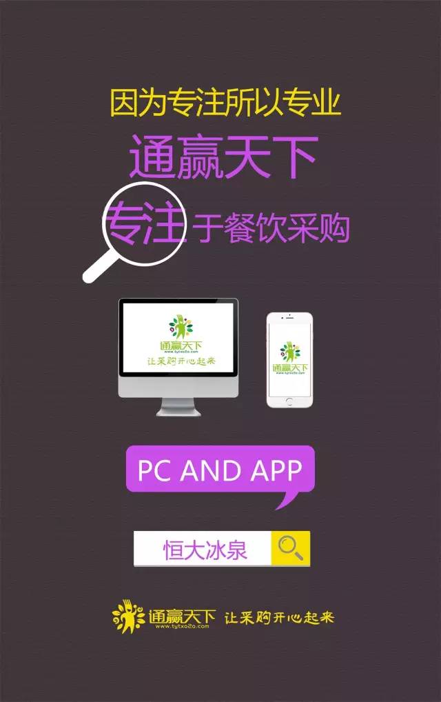 通赢天下专注于餐饮采购